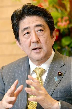 資料圖：日本首相安倍晉三。